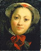Carl Gustaf Pilo Portrait of Mrs Charlotta Pilo France oil painting artist